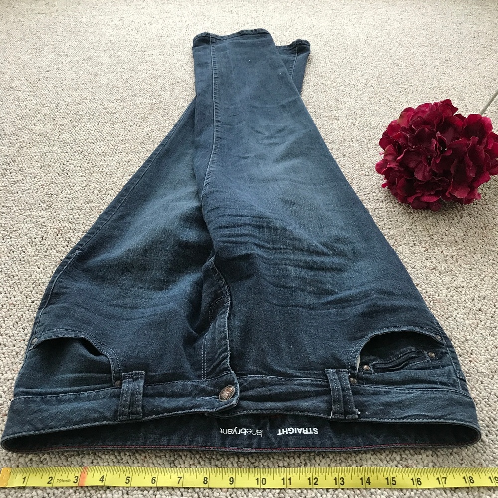 Lane Bryant High Rise Straight Leg Jeans Size 16 T